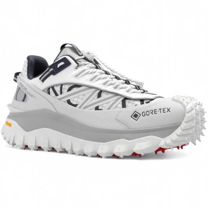 Moncler Trailgrip Gtx Low Top - white/grey - Image 4