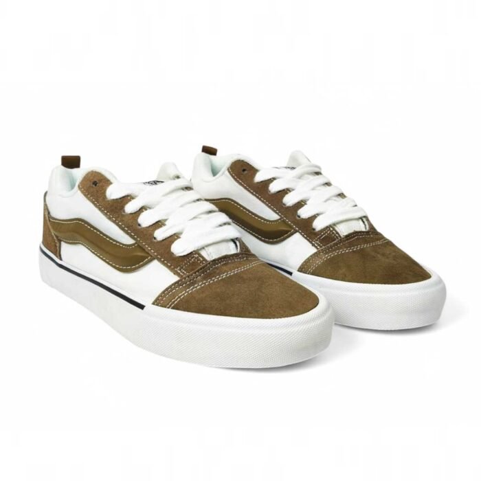 vans knu skool - brown/white - Image 3