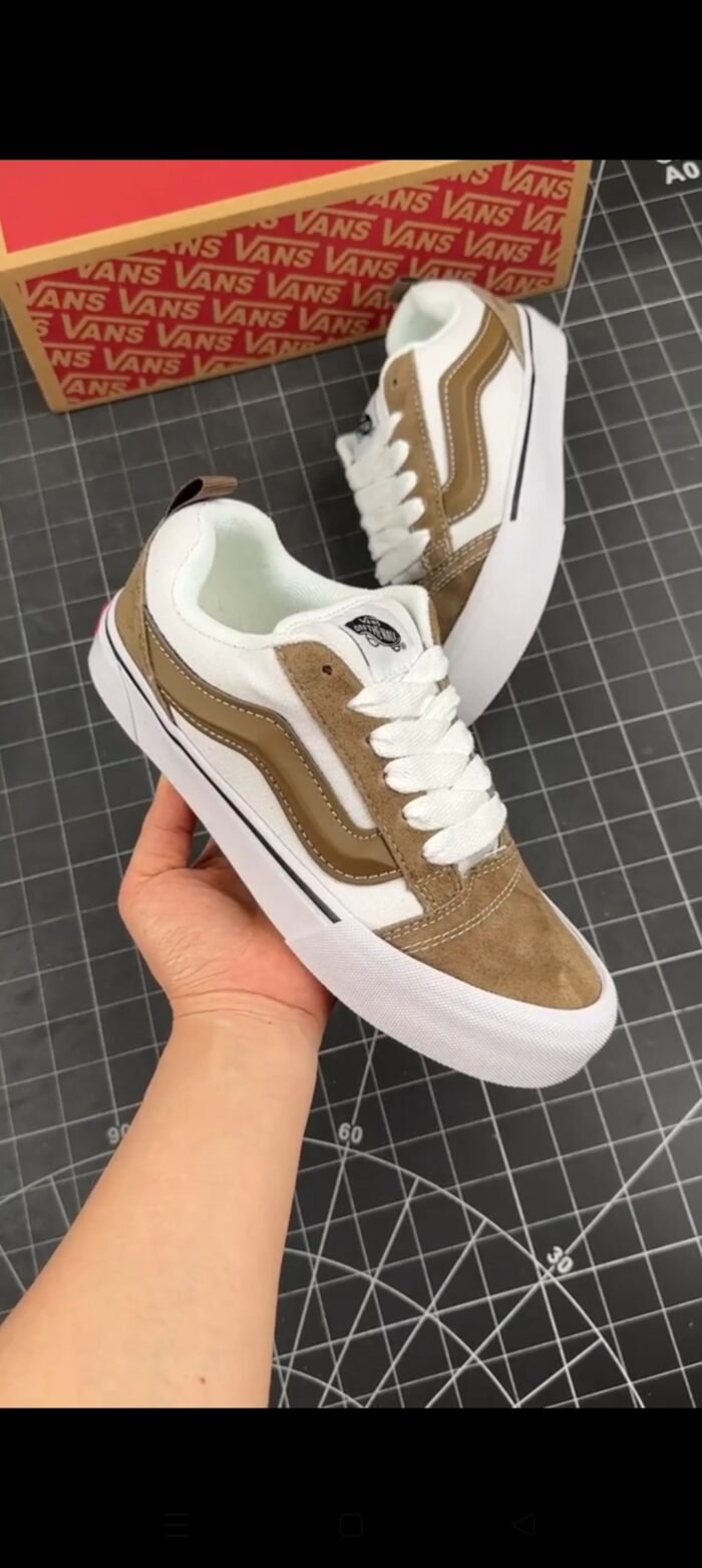 vans knu skool - brown/white - Image 10