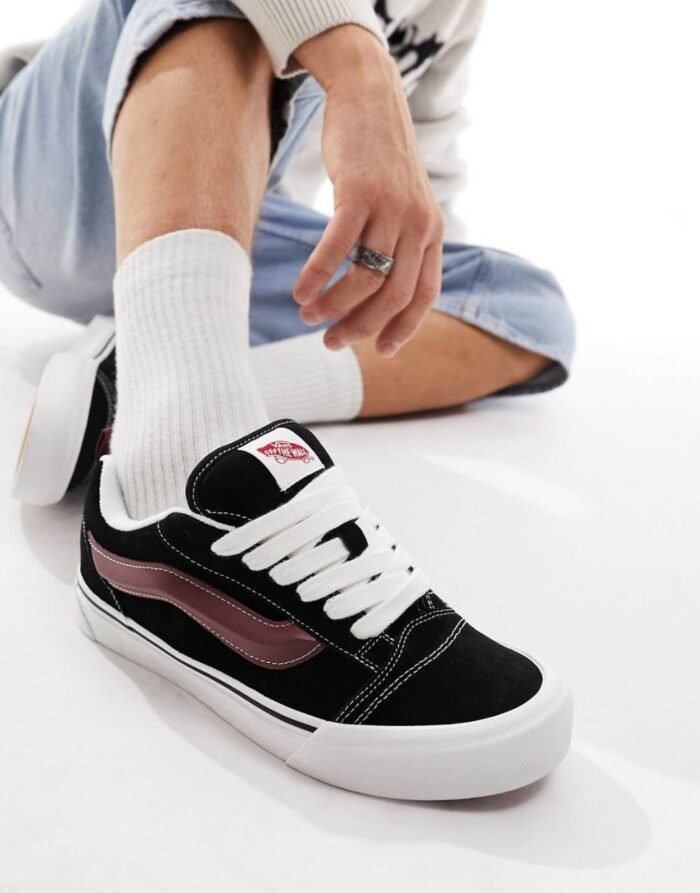 vans knu skool black port - Image 5