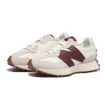 New Balance 327 – Moonbeam/Classic Burgundy - Image 3