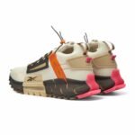 Reebok Zig Kinetica Edge – Alabaster/Orange/Pink - Image 3
