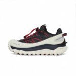 Moncler Trailgrip GTX Low Top – Off White/Red