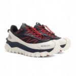 Moncler Trailgrip GTX Low Top – Off White/Red - Image 2