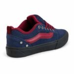 vans knu skool black – NAVY  RED - Image 3