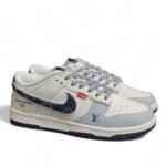Nike SB Dunk Low x Louis Vuitton Sky Blue Navy - Image 2