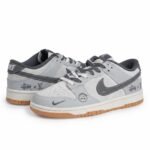 Nike SB Dunk Low x Louis Vuitton White Grey - Image 2