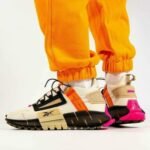 Reebok Zig Kinetica Edge – Alabaster/Orange/Pink - Image 11