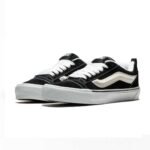 Vans Knu Skool – Black/White - Image 2