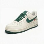 North Face Supreme Air Force 1 Off-White Green - Image 3
