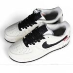 North Face Supreme Air Force 1 White Black - Image 3