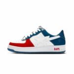 A Bathing Ape Bape Sta White Red Blue