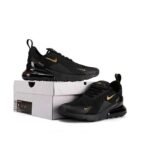 Nike Air Max 270 Black Gold - Image 3
